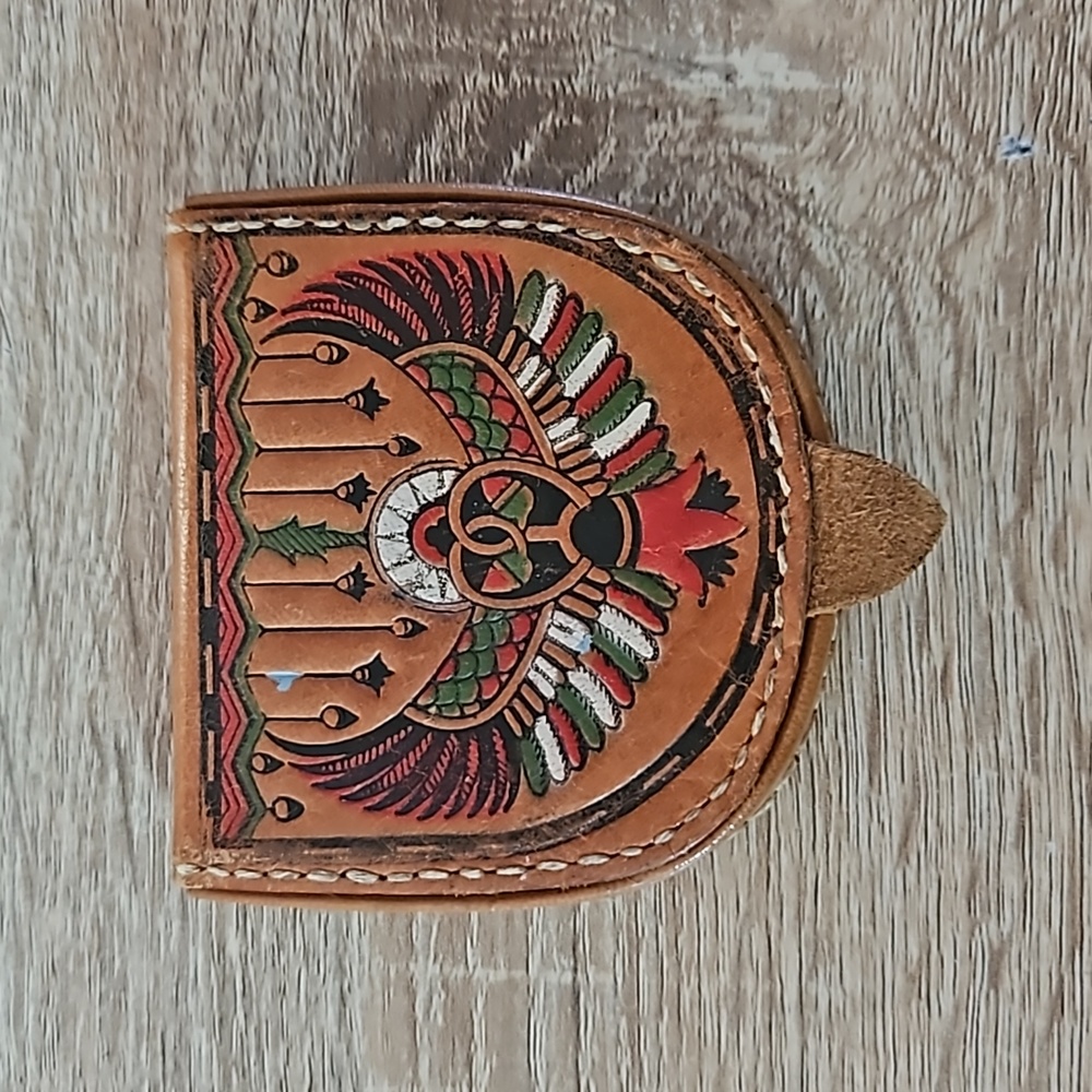 Leather Women's Small Change Purse
